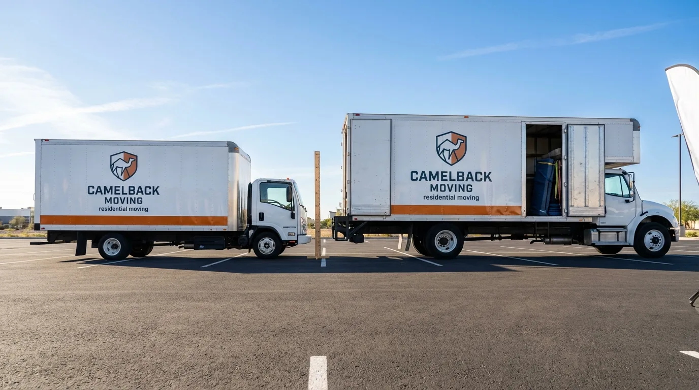 Moving truck size capacity guide in Mexico Beach